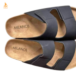 Sandales à Enfiler – Boucle Réglable & Semelle Confort en Liège