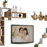 Étagère et tablette murale TV – Design moderne et gain de place