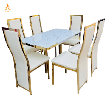 Ensemble table et 6 chaises – Élégance et confort pour salle à manger