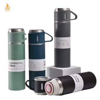 Thermos en Acier Inoxydable 500 ml avec 3 Tasses