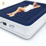 Matelas Gonflable avec Pompe Électrique Intégrée